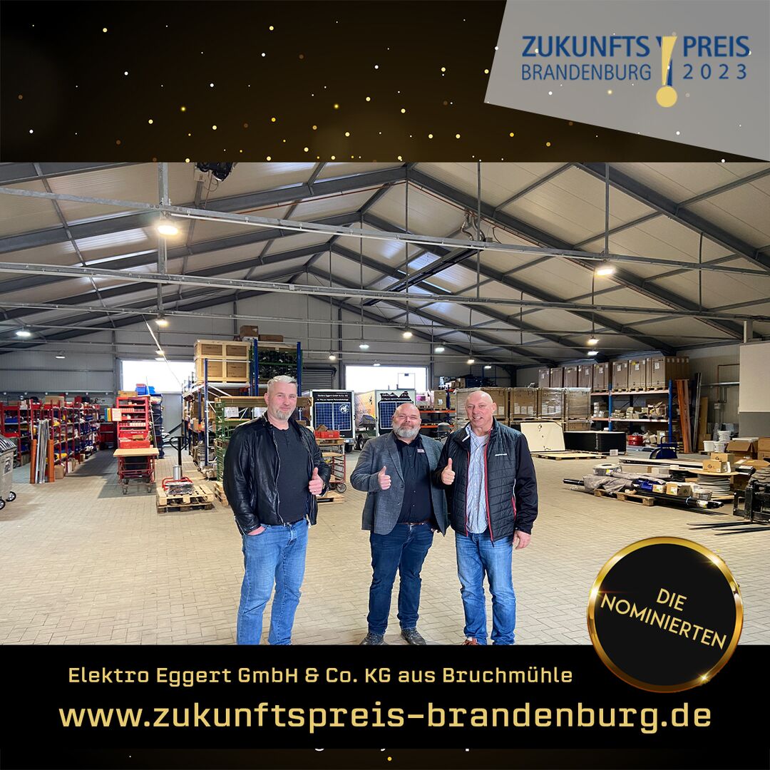 Unternehmen mit besonderen Leistungen - Zukunftspreis Brandenburg